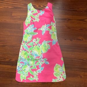 LILLY PULITZER DELIA SHIFT DRESS IN PINK LEMONADE